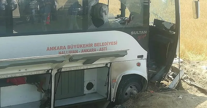 Ankara Da Midibus Yoldan Cikti 1 Olu En Son Haber