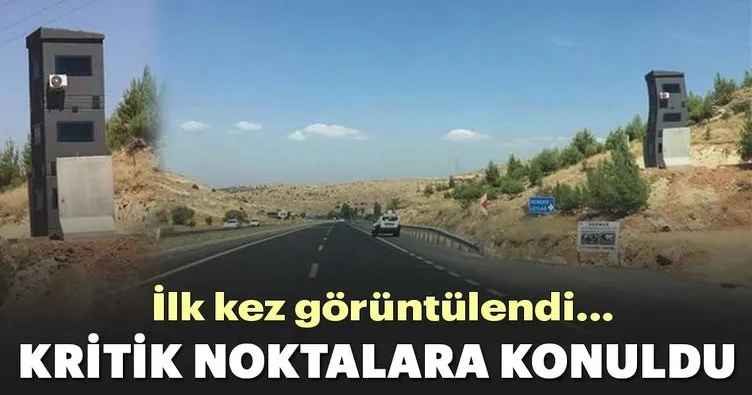 İlk kez görüntülendi! Diyarbakır-Mardin karayolunda zırhlı güvenlik kuleleri