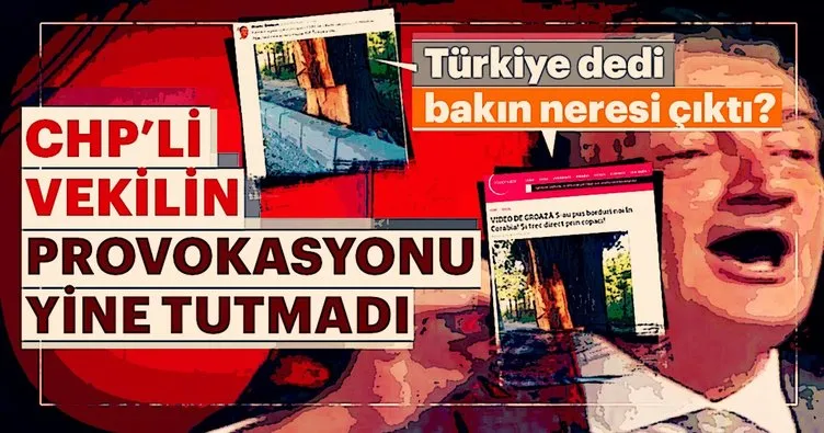 CHP’li vekilin provokasyonu yine tutmadı