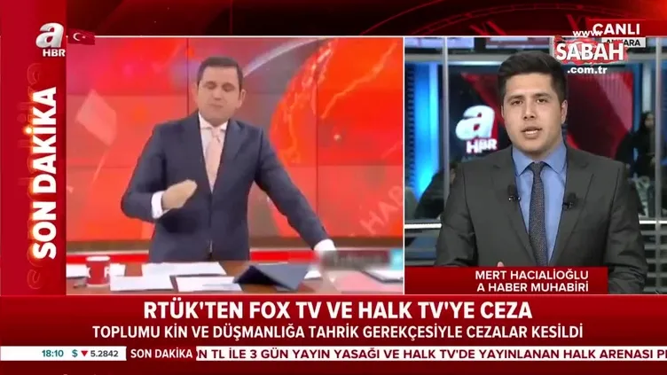 RTÜK'ten FOX Tv ve Halk Tv'ye ceza
