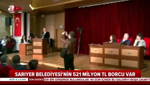 CHP'li Sarıyer Belediyesi borç batağında! Tam 520 milyon 927 bin lira