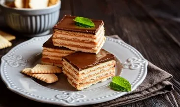 En güzel ve lezzetli bisküvili pasta tarifi: Kakaolu pudingli petibör bisküvili pasta nasıl yapılır?