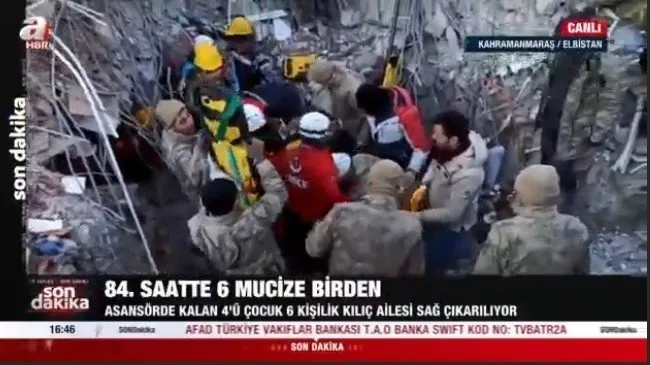 SON DAKİKA: Deprem’de 90. saat mucizesi! 10 günlük Yağız bebek ve annesi herkesi ağlattı