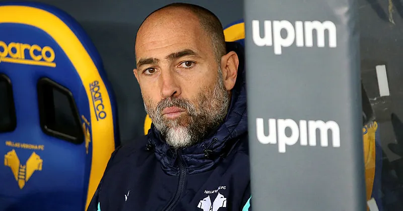 Igor Tudor sulla panchina del Verona. Fonte: Corriere Veneto.