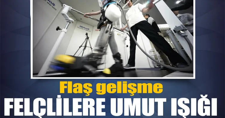 Felçlilere umut ışığı
