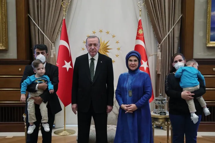 Son dakika: Başkan Erdoğan siyam ikizleri Derman ve Yiğit’i unutmadı! Külliye’de buluştular...