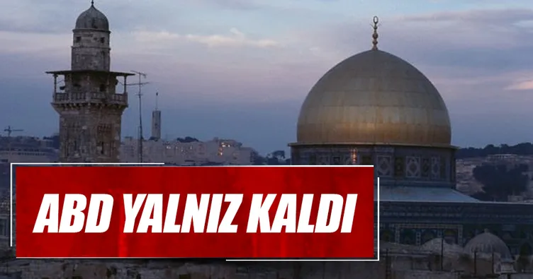 ABD yalnız kaldı