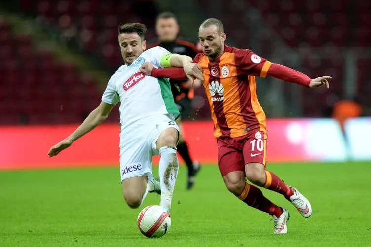 Galatasaray - Torku Konyaspor Ziraat Türkiye Kupası maçından kareler
