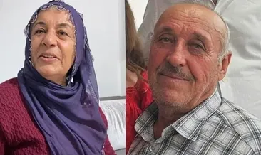 Yaşlı çift alevler arasında can verdi