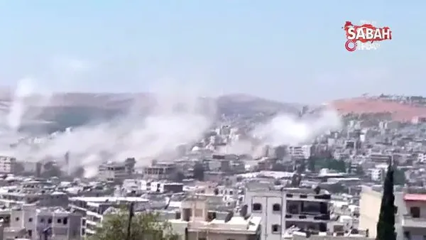 Terör örgütü PKK Afrin'de sivilleri hedef aldı | Video