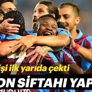 Trabzon evinde Sivasspor'u 3-1 mağlup etti