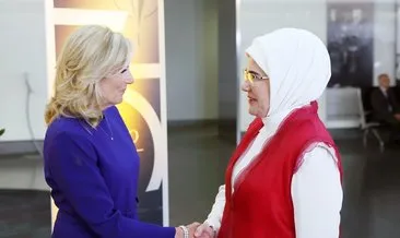 Emine Erdoğan’dan ABD Başkanı Biden’ın eşi Jill Biden’a teşekkür