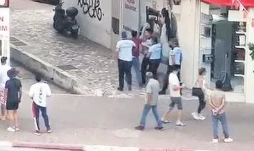 Zabıta ile seyyar satıcı kavgası