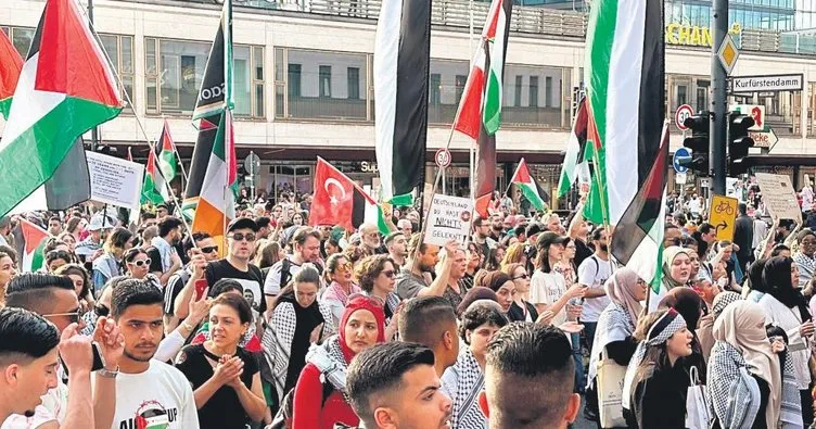 Avrupa başkentlerinde Gazze sesleri susmuyor