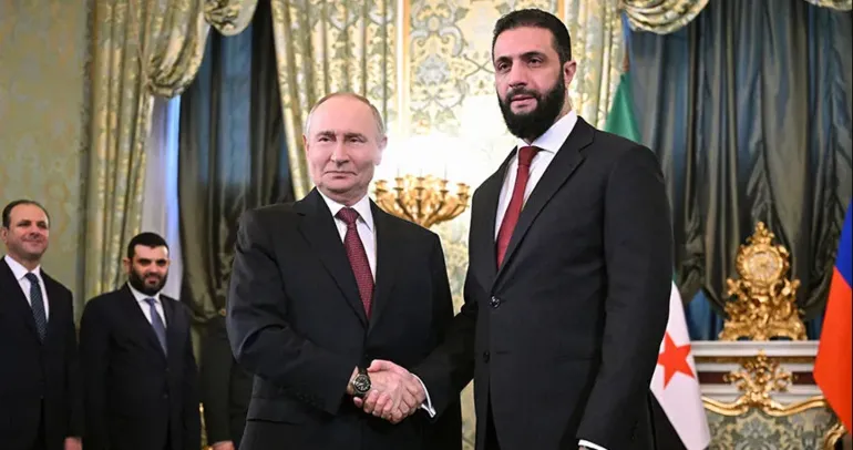 Putin ile Şara telefonda görüştü