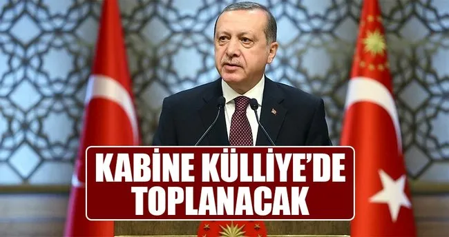 Bakanlar Kurulu, Cumhurbaşkanlığı Külliyesi’nde toplanacak