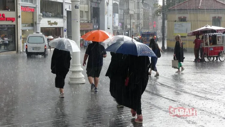 Meteooloji yağmur uyarısı! Marmara’da aralıklı sağanak bekleniyor