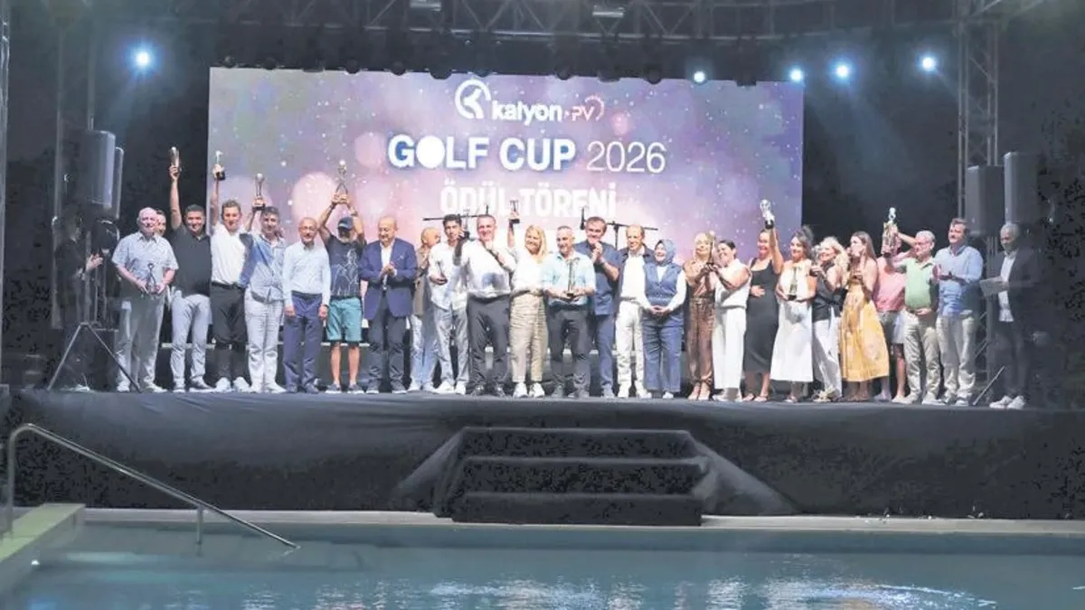 Kalyon Golf Cup'ın kazananı belli oldu