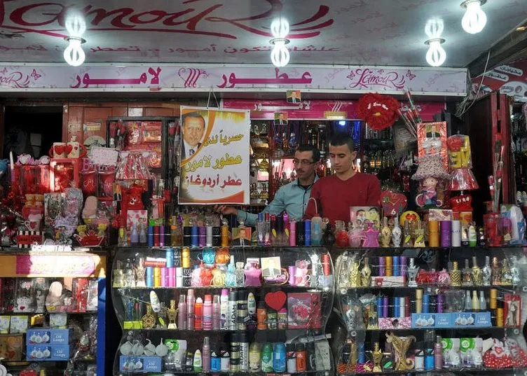 Gazze’de Erdoğan parfümü