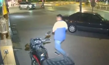 Pastaneye el bombası atılma anı güvenlik kamerasında #adana