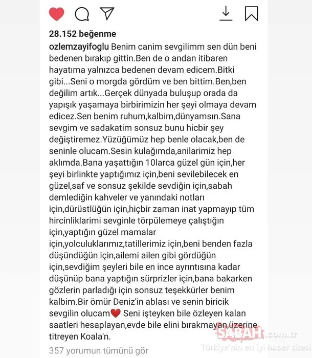 Kerem Alışık İzmir depreminde hayatını kaybeden Ali Çağın Kaygusuz’a ithaf etti! Ali’nin acısı canımı yaktı!