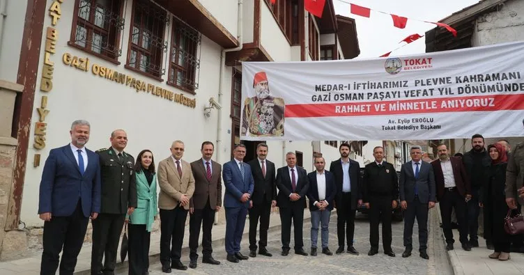 Plevne Kahramanı Gazi Osman Paşa memleketi Tokat’ta anıldı