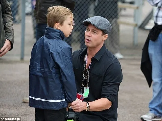 Brad Pitt ve oğlunun hız tutkusu