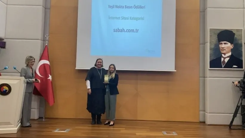 ÇEVKO VAKFI’NDAN SABAH.COM.TR’YE ÖDÜL!