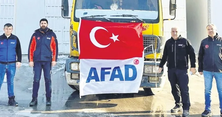 Aynelarab’a ikinci yardım konvoyu