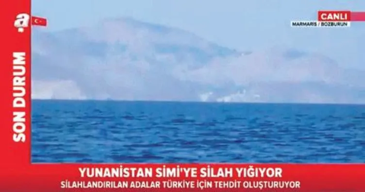 Sömbeki adası silahlandırıldı