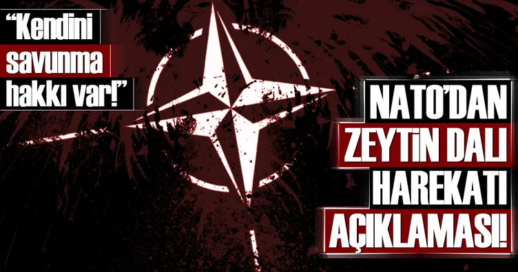 NATO’dan Zeytin Dalı Harekatı açıklaması