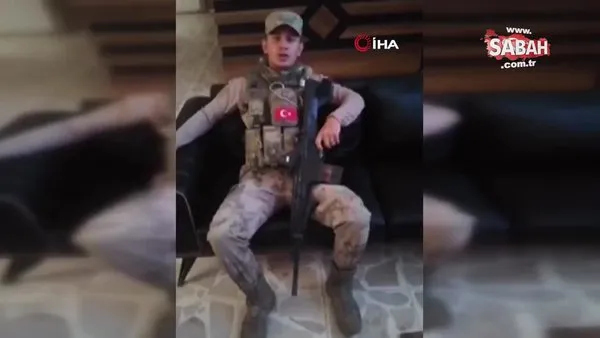 Suriye’de görev yapan kahraman Mehmetçiklerden şampiyona selam videosu | Video