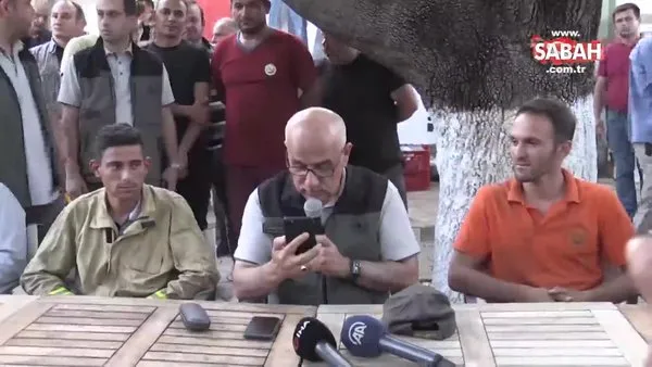 Başkan Erdoğan'dan Marmaris'teki orman işçilerine teşekkür telefonu | Video