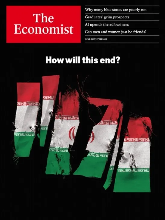 SON DAKİKA... The Economist’ten dikkat çeken İran İsrail savaşı kapağı: İran altıya mı bölünecek?