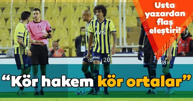Spor yazarları Fenerbahçe-Konyaspor maçını değerlendirdi