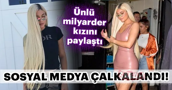 Ünlü milyarder kızını paylaştı sosyal medya çalkalandı!