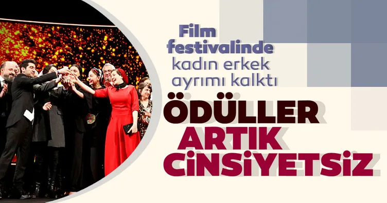 Berlinale cinsiyet ayrımını kaldırdı