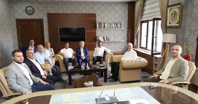 Sakarya Büyükşehir Belediye Başkanı Ekrem Yüce, Ağrı Milli Eğitim Müdürü Kökrek’i ziyaret etti