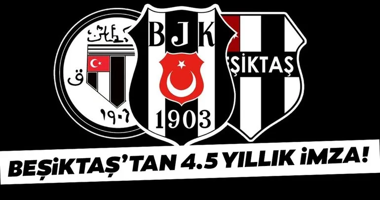 SON DAKİKA | Beşiktaş Ajdin Hasic ile 4.5 yıllık sözleşme imzaladı!