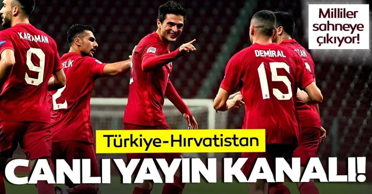turkiye hirvatistan maci hangi kanalda
