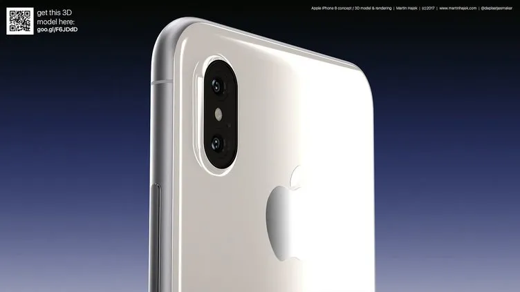 Yeni siyah ve beyaz iPhone 8 konsepti harika görünüyor