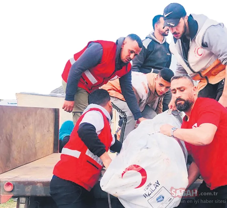 Türkiye’den Gazze seferberliği: Türk Kızılay zorluklara rağmen yardımları sürdürüyor