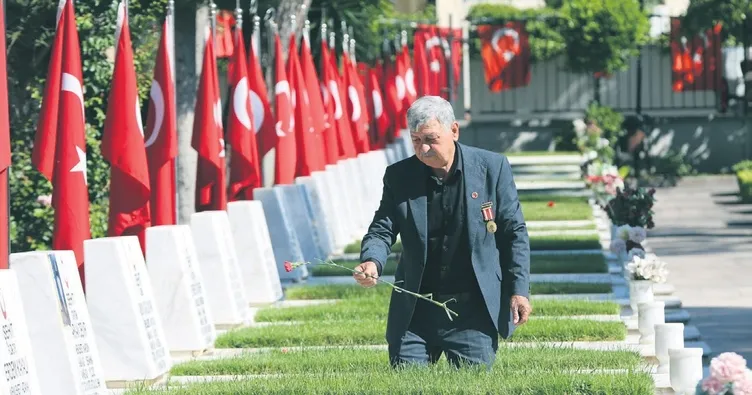 ‘Şehidim bayramın mübarek olsun’