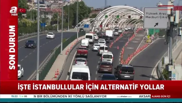 FSM Köprüsü'nde onarım yoğunluğu! İşte İstanbullular için alternatif yollar