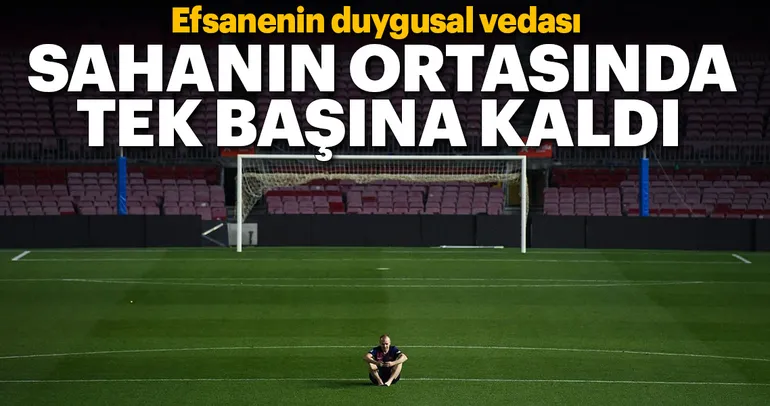 Iniesta, Barcelona’ya veda etti