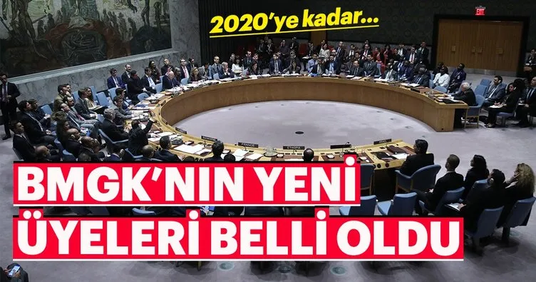 Son dakika: BM Güvenlik Konseyi’ne yeni üyeler seçildi