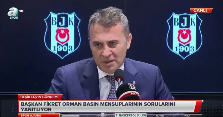 Fikret Orman’dan Fenerbahçe ve Aykut Kocaman sözleri!