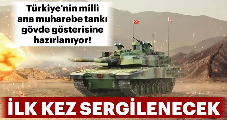 Türkiye’nin milli ana muharebe tankı Altay ilk kez sergilenecek