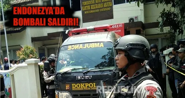 Endonezya’da bombalı saldırı!