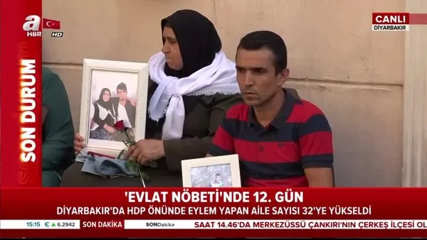'Evlat Nöbeti'nde 12. gün! HDP önünde eylem yapan aile sayısı 32'ye yükseldi